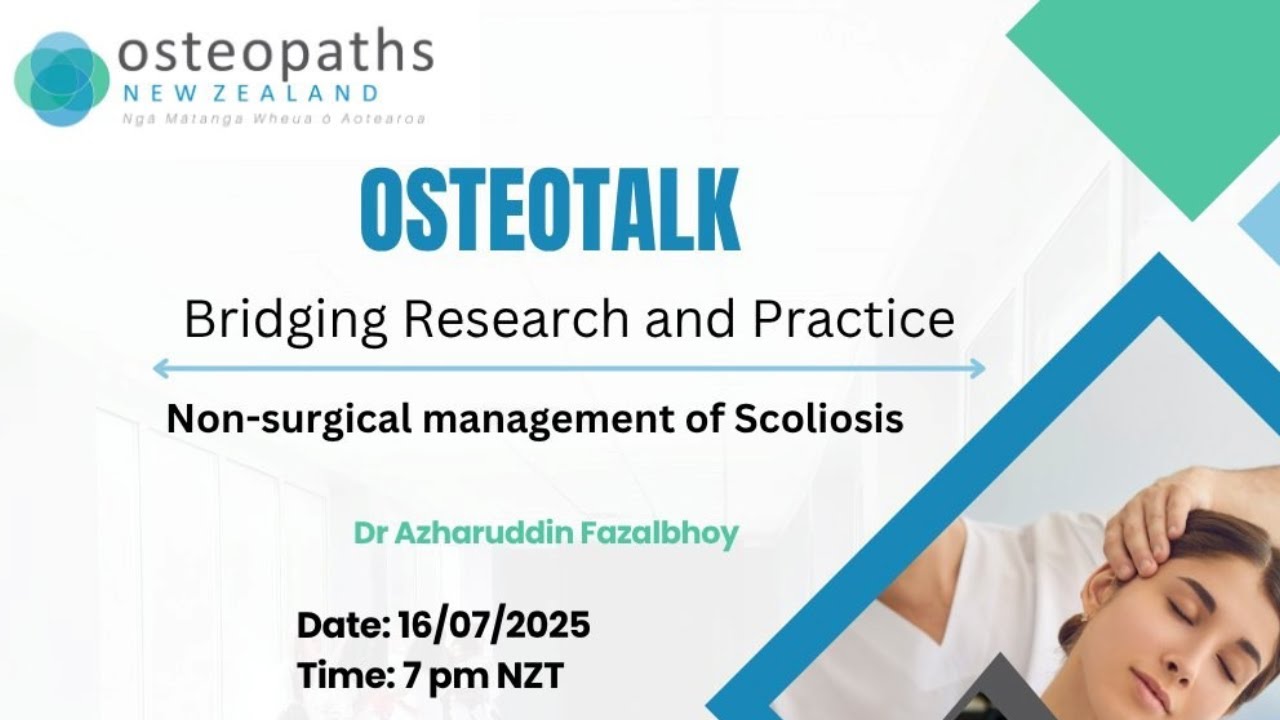 OsteoTalk 7: Non-Surgical Management of Scoliosis – Part 1